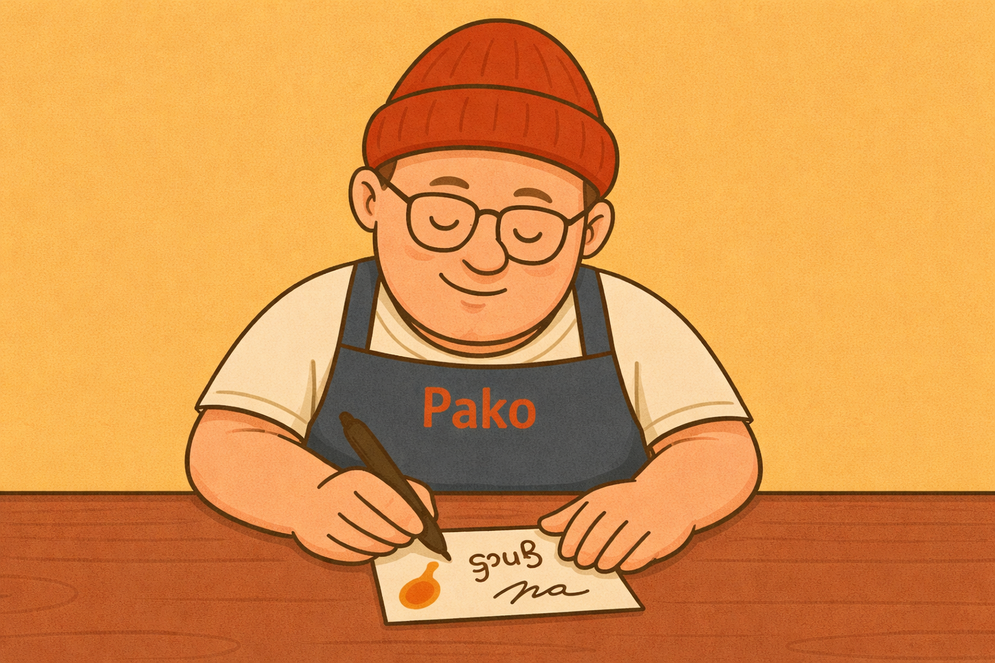 Signierte Grußkarte Kostenlos